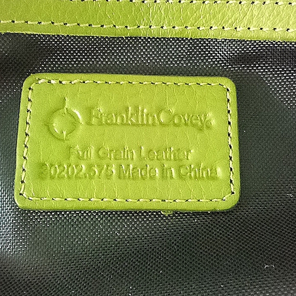 LL Bean Sandals size 8.5 / Franklin Covey Leather hand Bag - Picture 10 of 16